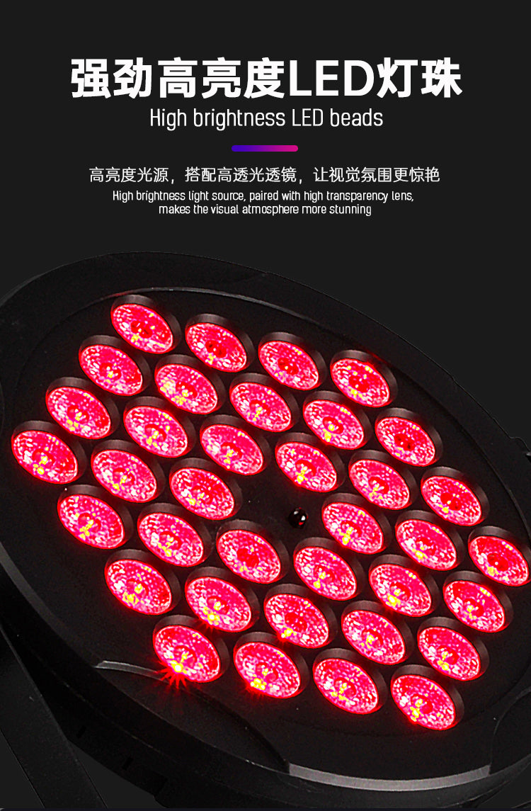 New Home Stage Light with 36 LED, Par Light, RGB Light, Remote Control Light, KTV Light, Dance Party Light