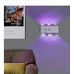 Surface-mounted indoor six-eye LED wall lamp, modern minimalist three-color background, hallway, bedroom, bedside lamp