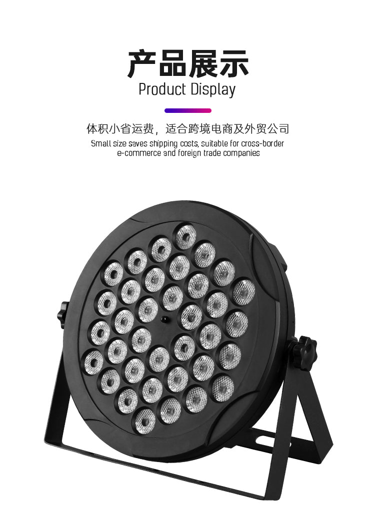 New Home Stage Light with 36 LED, Par Light, RGB Light, Remote Control Light, KTV Light, Dance Party Light