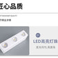 Surface-mounted indoor six-eye LED wall lamp, modern minimalist three-color background, hallway, bedroom, bedside lamp