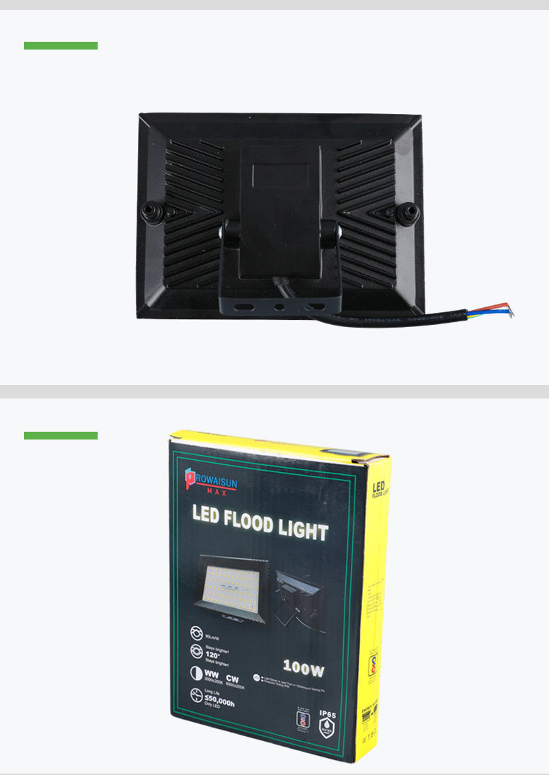 Newly designed waterproof IP67 high-brightness 50W floodlight/sport light/outdoor light