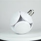 high brightness football light cool white folding ufo lamp E27 40W deformed leaf Led foldable football bulb/football lamp