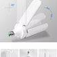 Super Bright B22 E27 2 3 4 Leaf Fan Blade 60W 6000LM Led Lamp Deformable Light fan blade led bulb