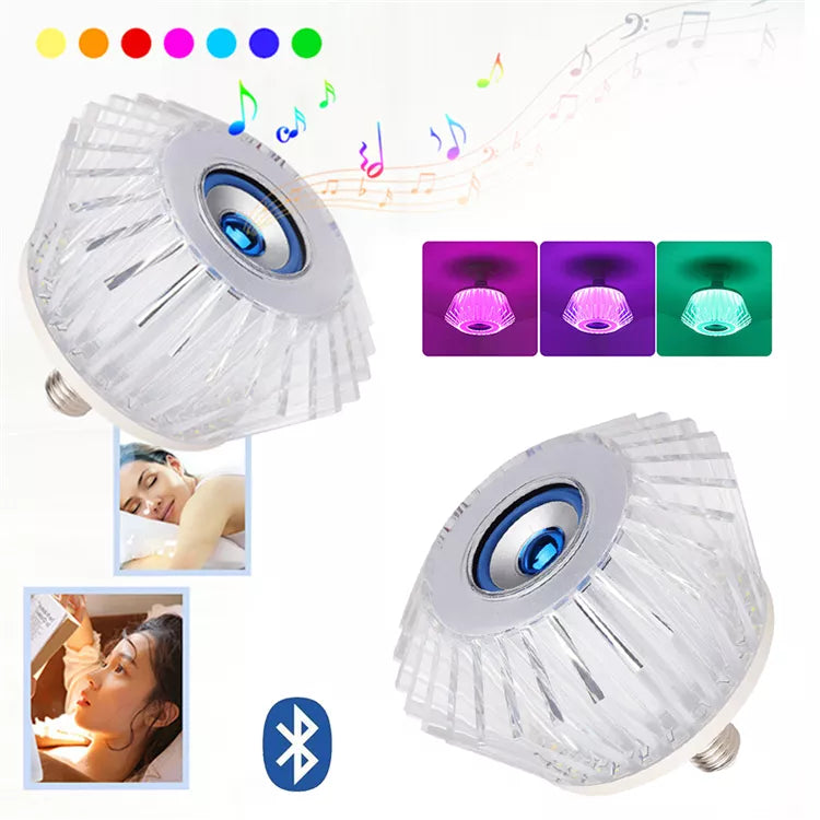 Music Crystal Colorful RGB Smart Dimming 30W E27 Smart Led Light Bulb