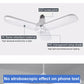 Super Bright B22 E27 2 3 4 Leaf Fan Blade 60W 6000LM Led Lamp Deformable Light fan blade led bulb