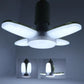 Mini 4+1 fan blade bulb led deformable lamp folding lamp led bulbs