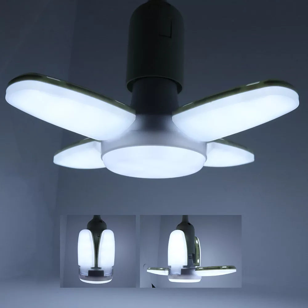 Mini 4+1 fan blade bulb led deformable lamp folding lamp led bulbs