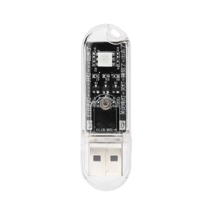 2022 New USB Voice Control 7 colors Smart night lamp